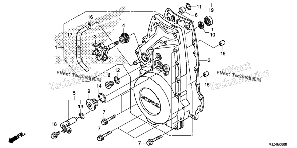 Front Crankcase Cover