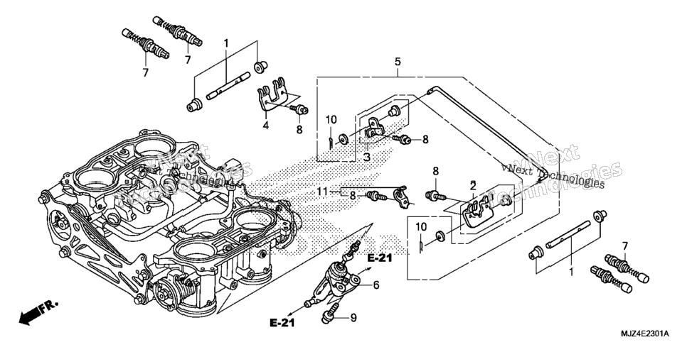 Throttle Body (Component Parts)