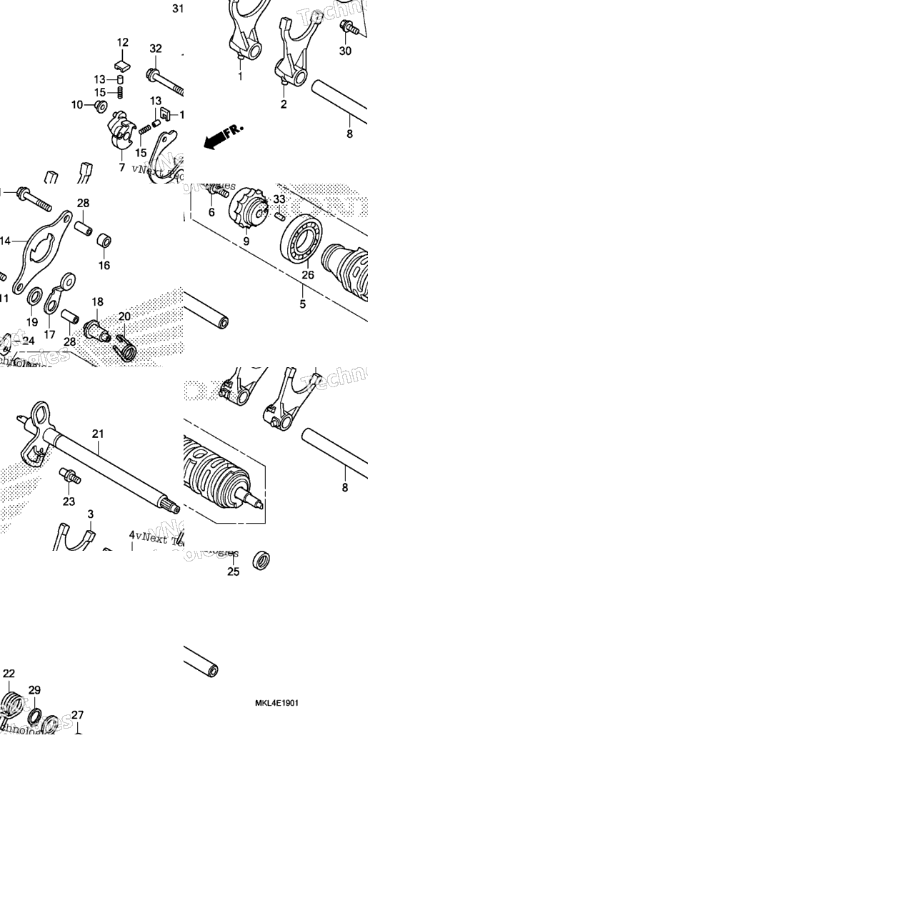 Gearshift Drum (2)