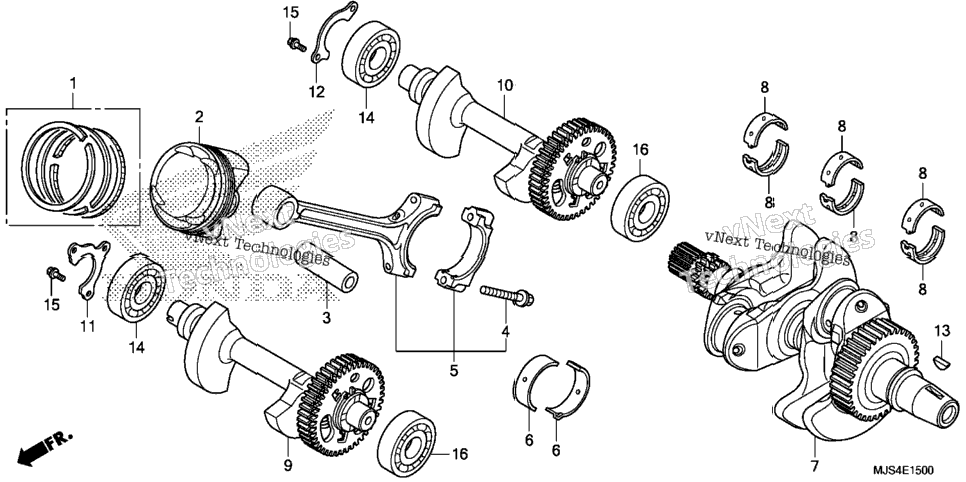 Crankshaft@Piston