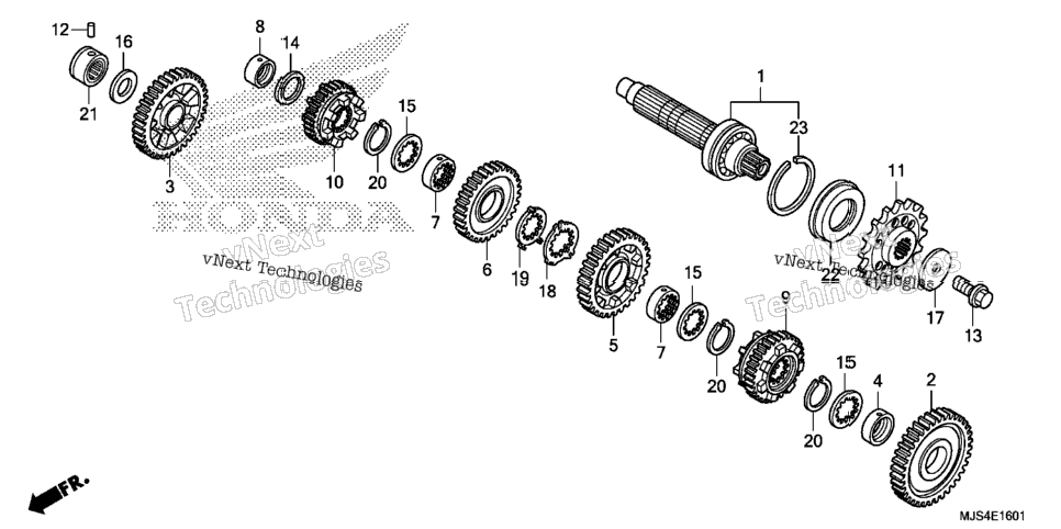 Transmission (Countershaft)