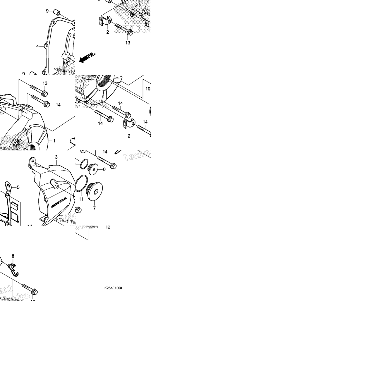 Left Crankcase Cover
