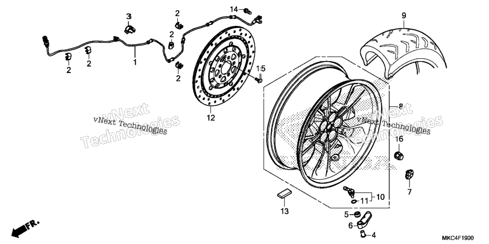 Rear Wheel
