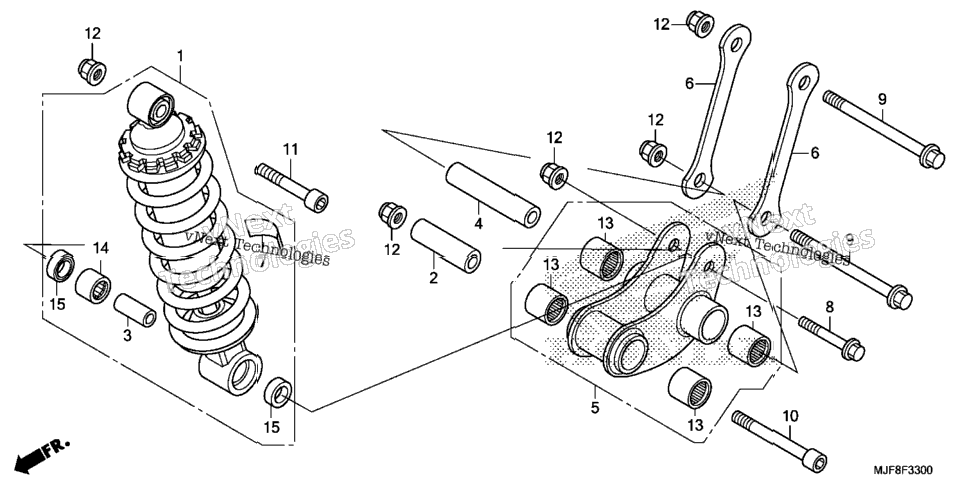 Rear Shock Absorber