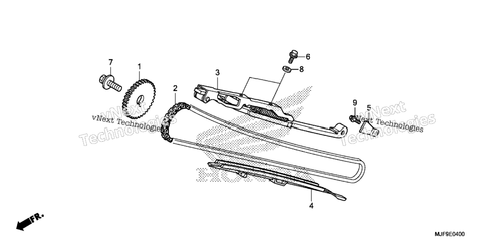 Cam Chain@Tensioner