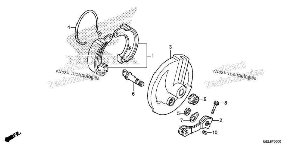 Front Brake Panel