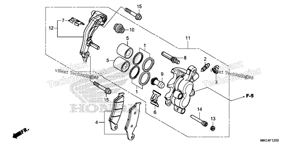 Front Brake Caliper