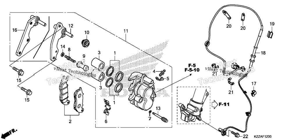 Front Brake Caliper