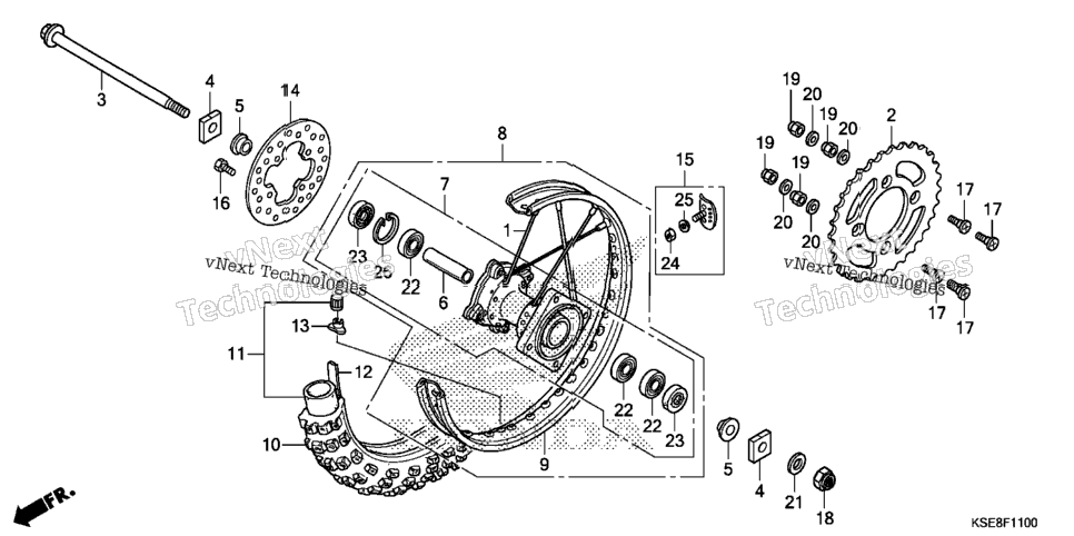 Rear Wheel
