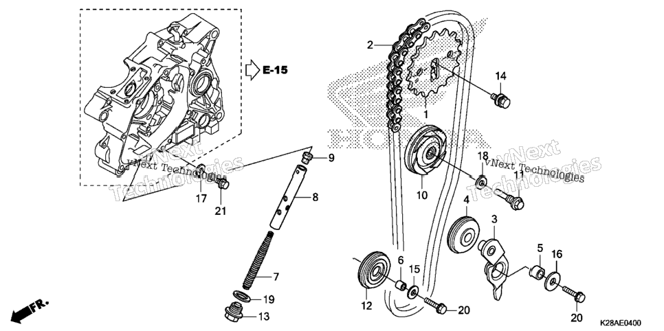 Cam Chain@Tensioner