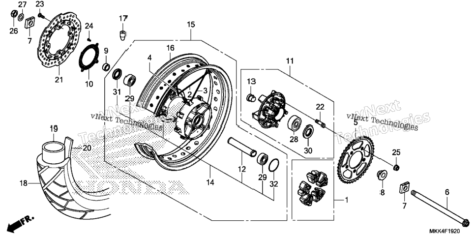 Rear Wheel
