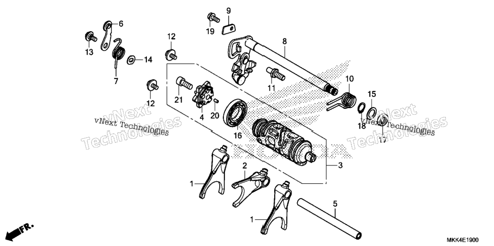 Gearshift Drum (1)