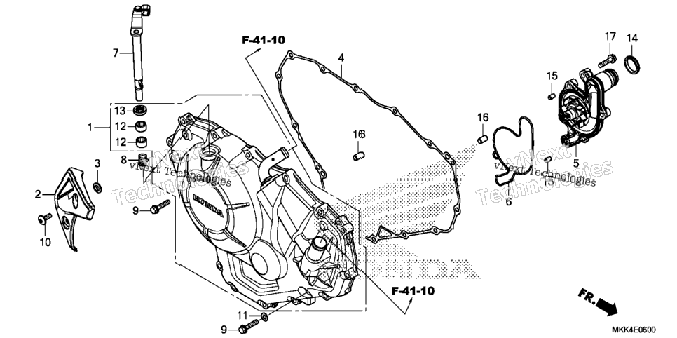 Right Crankcase Cover (1)