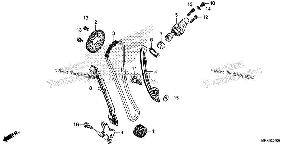 Cam Chain@Tensioner