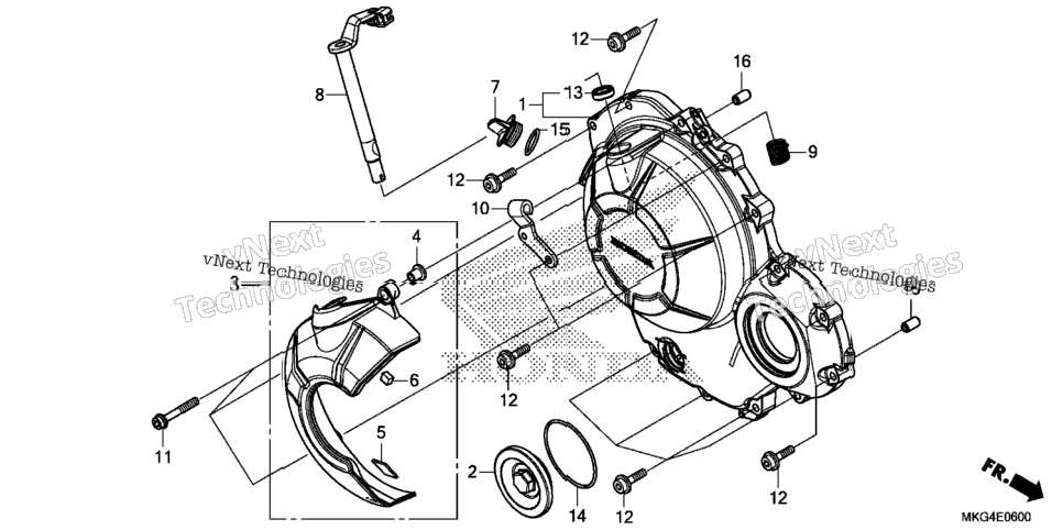 Right Crankcase Cover