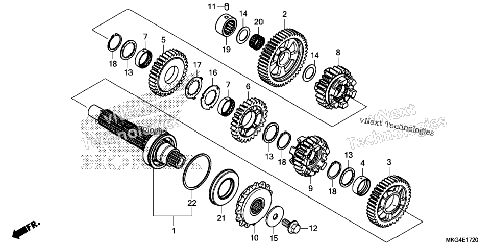 Transmission (Countershaft)