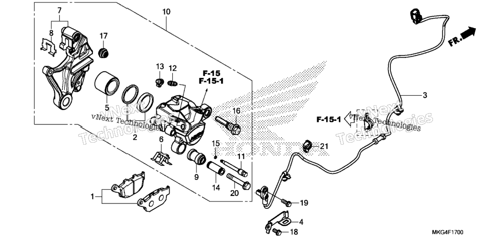 Rear Brake Caliper