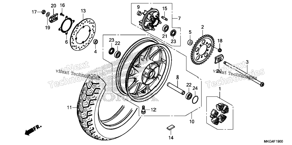Rear Wheel