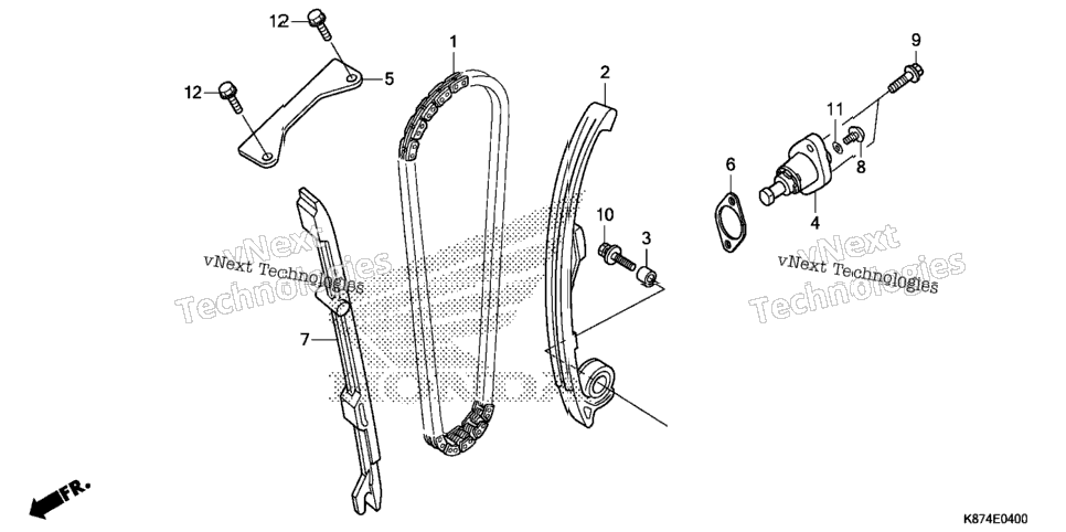 Cam Chain@Tensioner