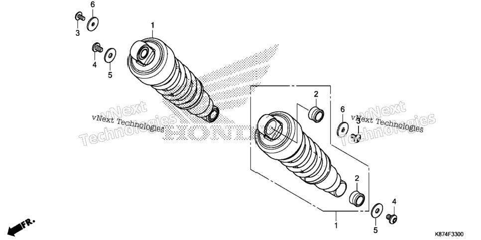 Rear Shock Absorber