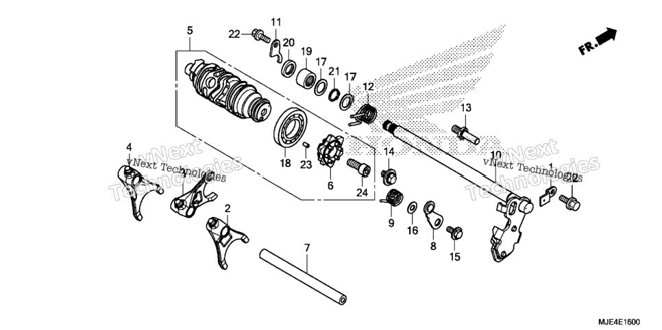 Gearshift Drum