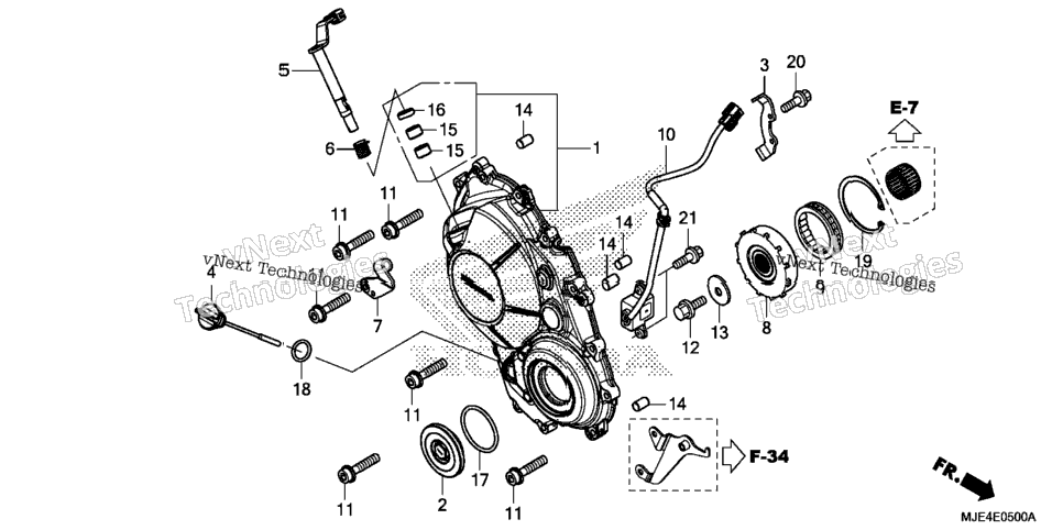Right Crankcase Cover