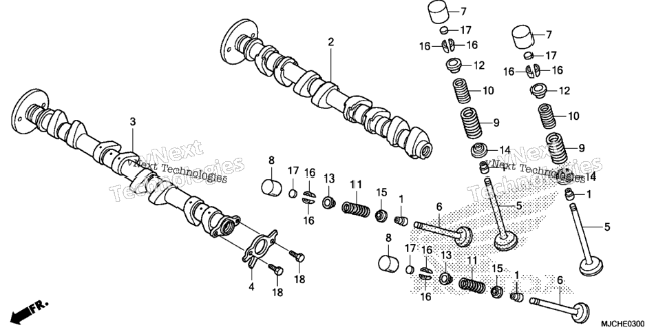 Camshaft@Valve