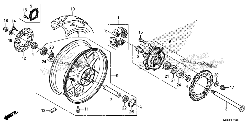 Rear Wheel