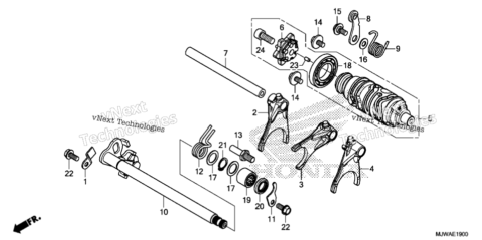 Gearshift Drum