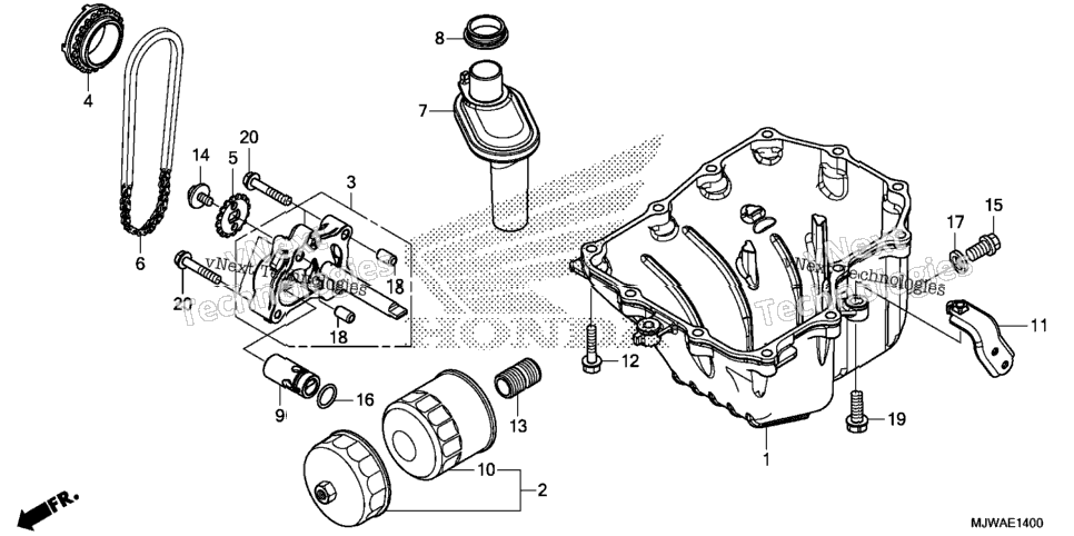 Oil Pan@Oil Pump