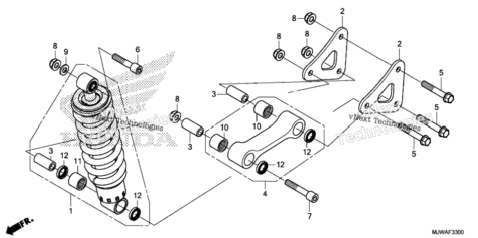 Rear Shock Absorber
