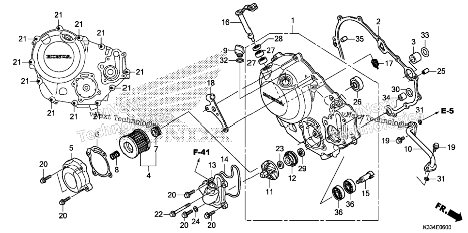 Right Crankcase Cover