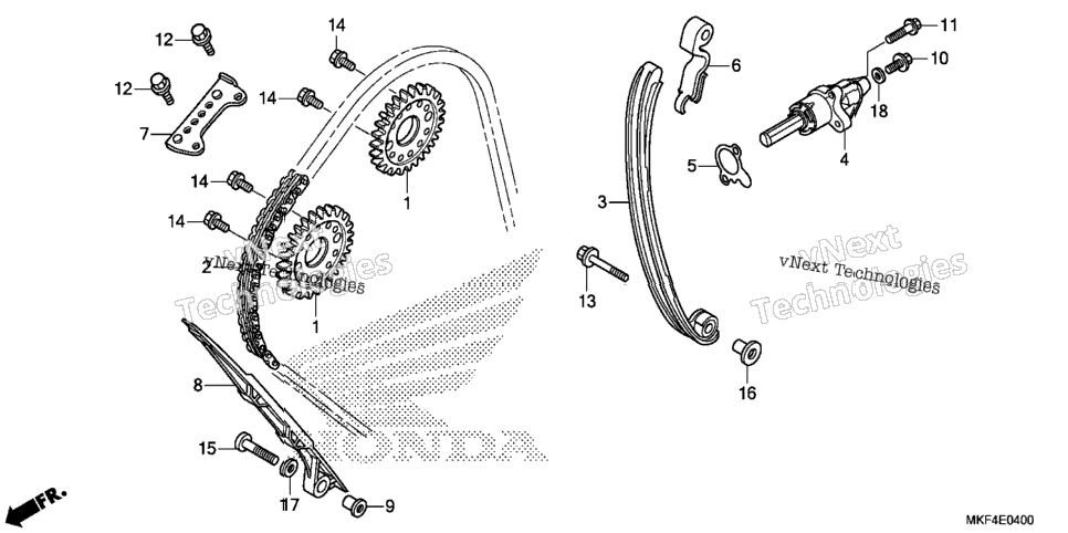 Cam Chain@Tensioner