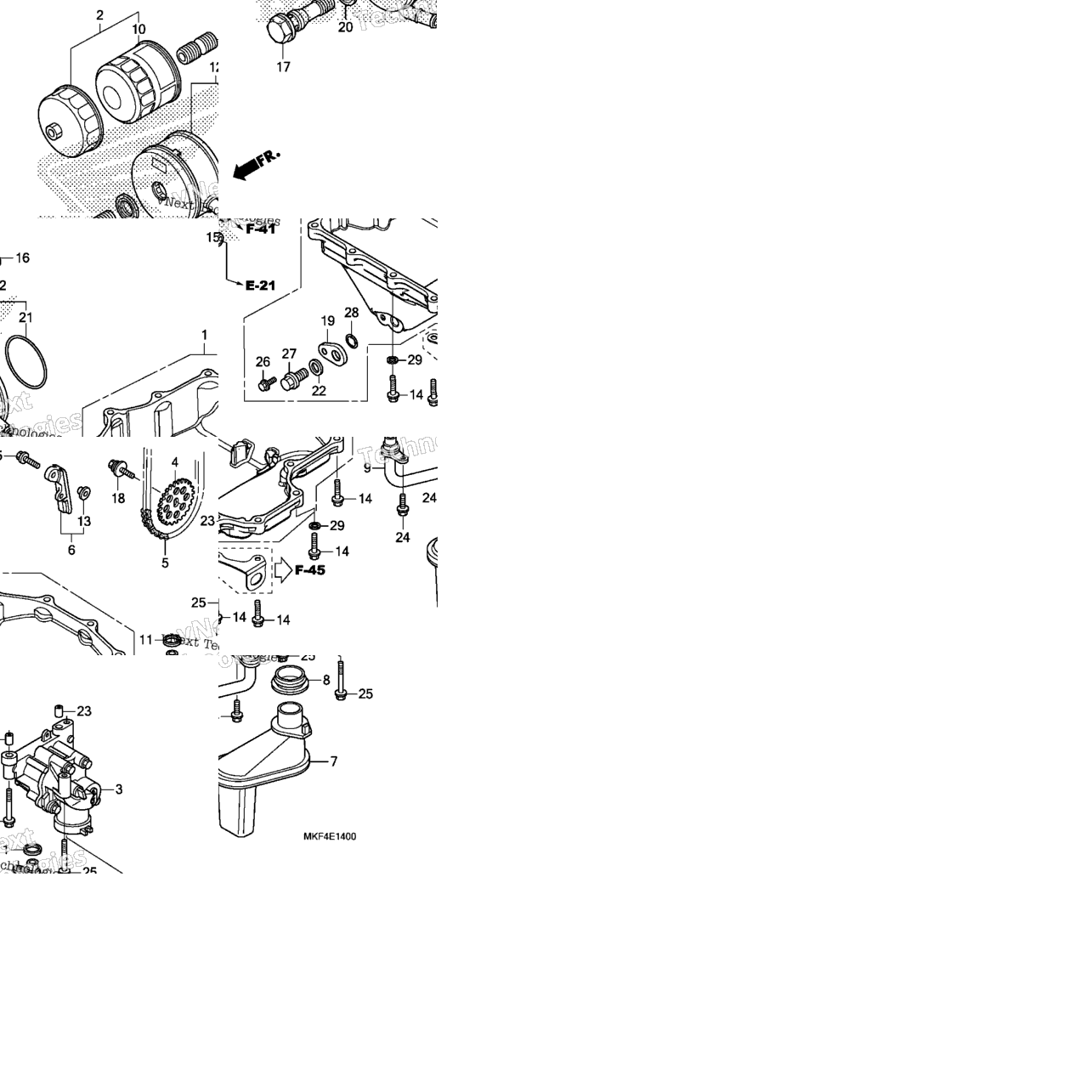 Oil Pan@Oil Pump