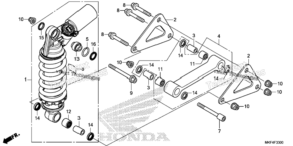 Rear Shock Absorber (1)