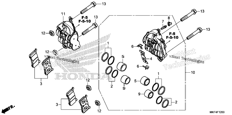 Front Brake Caliper (1)