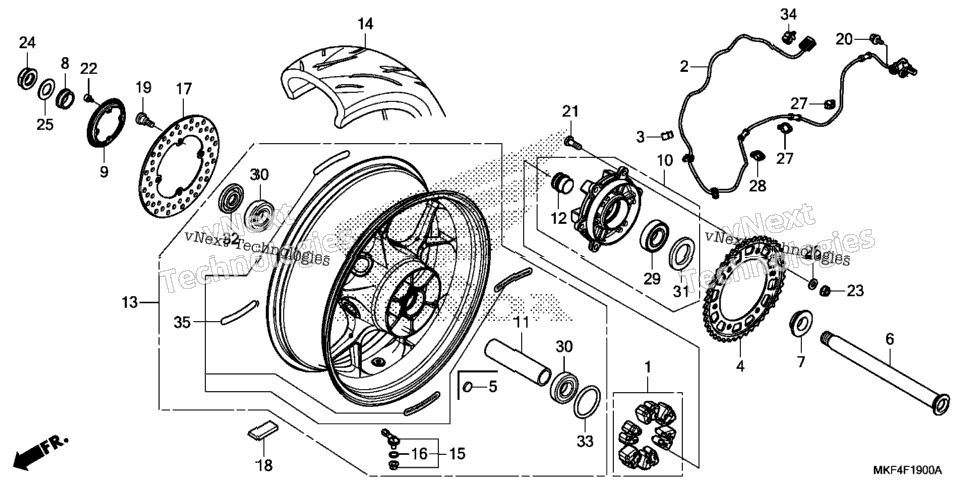 Rear Wheel