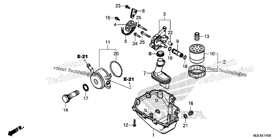Oil Pan@Oil Pump