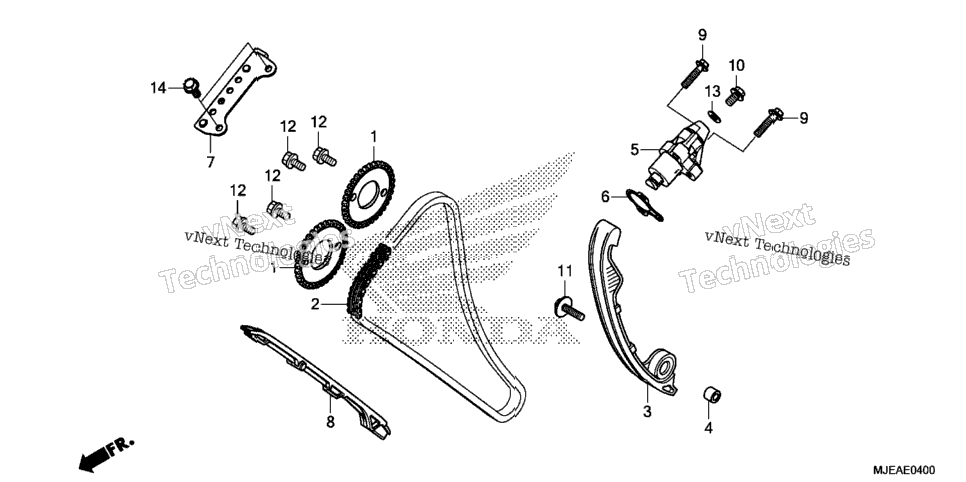 Cam Chain@Tensioner