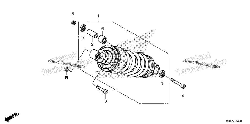 Rear Shock Absorber