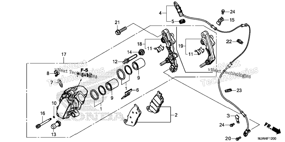 Front Brake Caliper