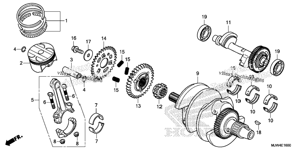 Crankshaft@Piston