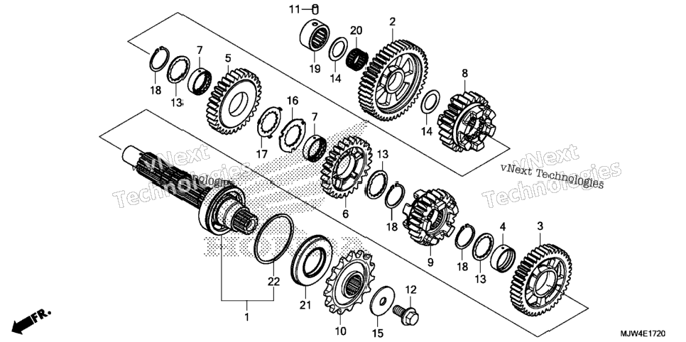 Transmission (Countershaft)