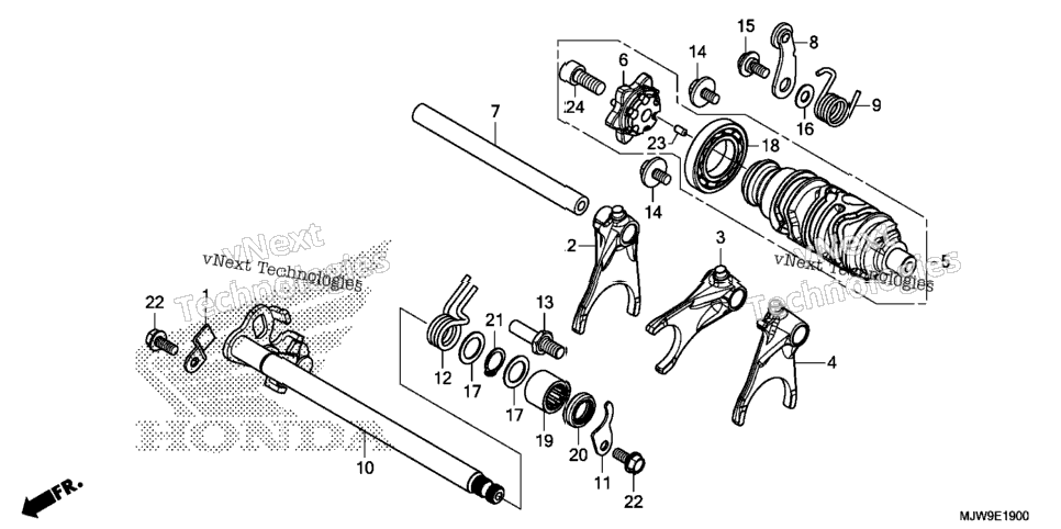 Gearshift Drum