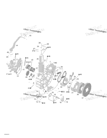 Pto Cover And Magneto