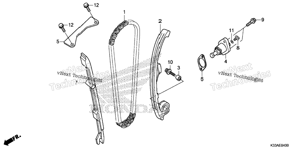 Cam Chain@Tensioner