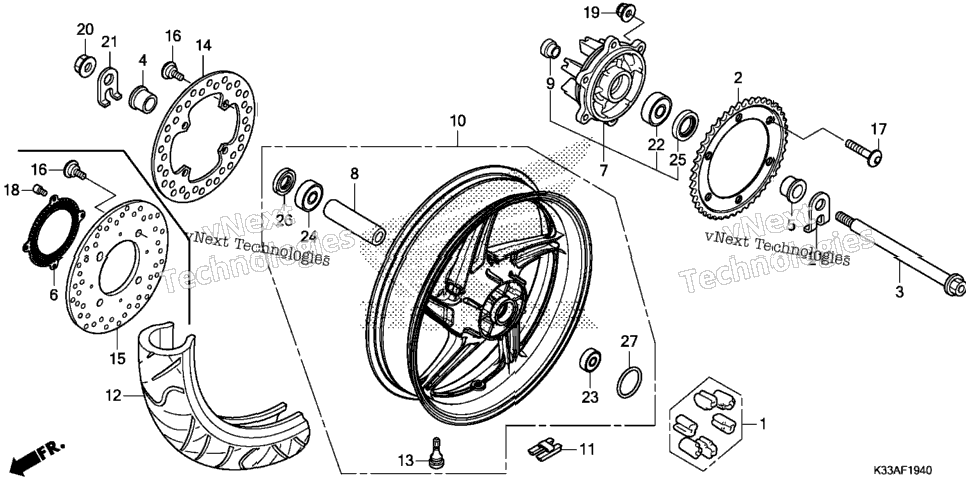 Rear Wheel