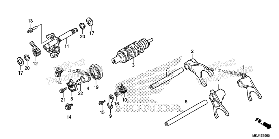 Gearshift Drum