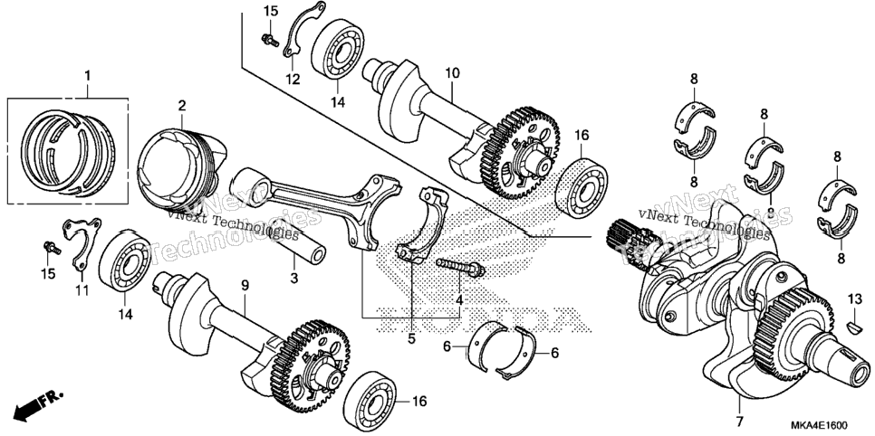 Crankshaft@Piston