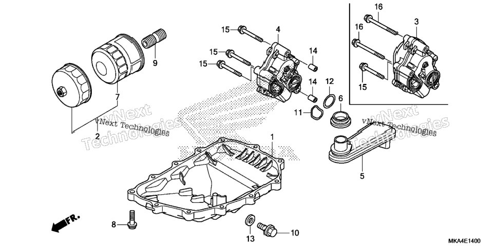 Oil Pan@Oil Pump